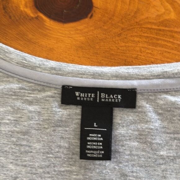 WHBM Manhattan Tees in Black and Grey - Picture 12 of 16